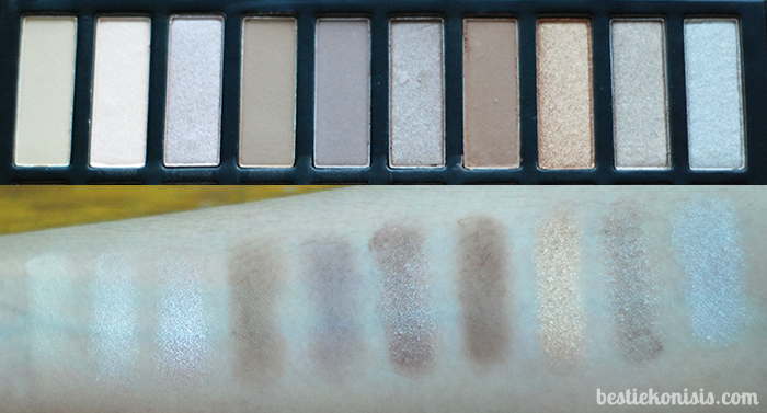 Coastal Scents Revealed Palette Review Top Row Swatches