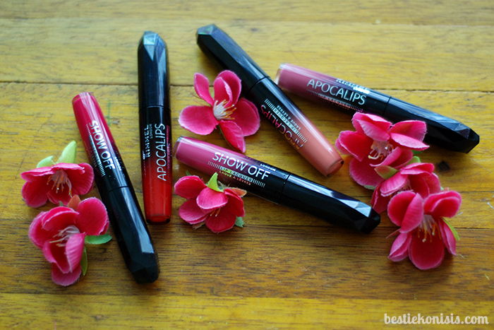 Rimmel Apocalips Show Off Lip Lacquers