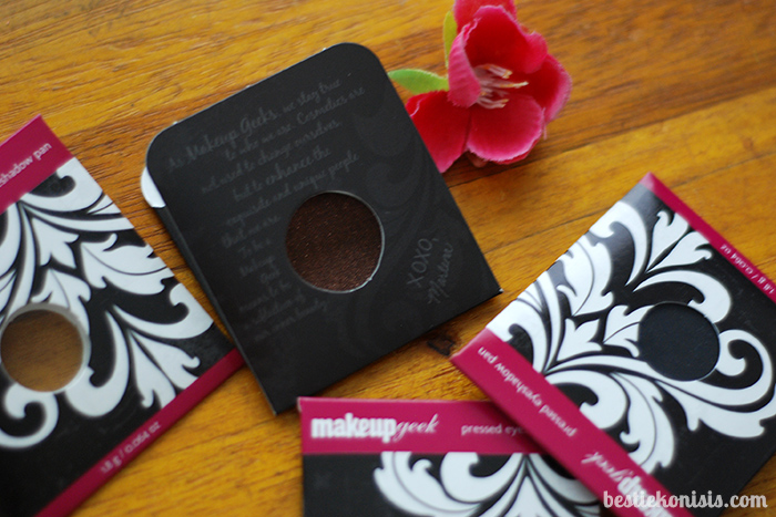 MakeUp Geek Eyeshadow Packaging
