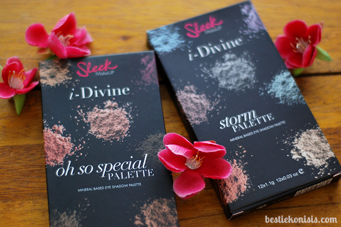 Sleek i-Divine Palettes Storm, Oh So Special Review