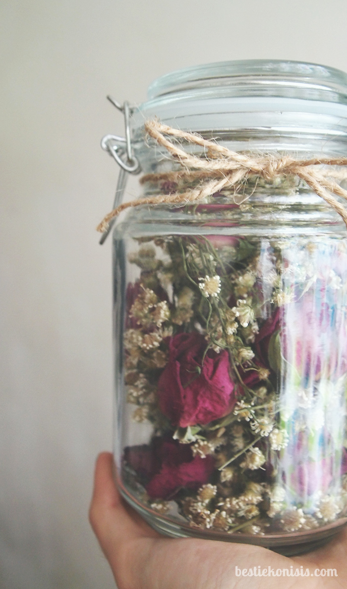 what to do with dried flowers