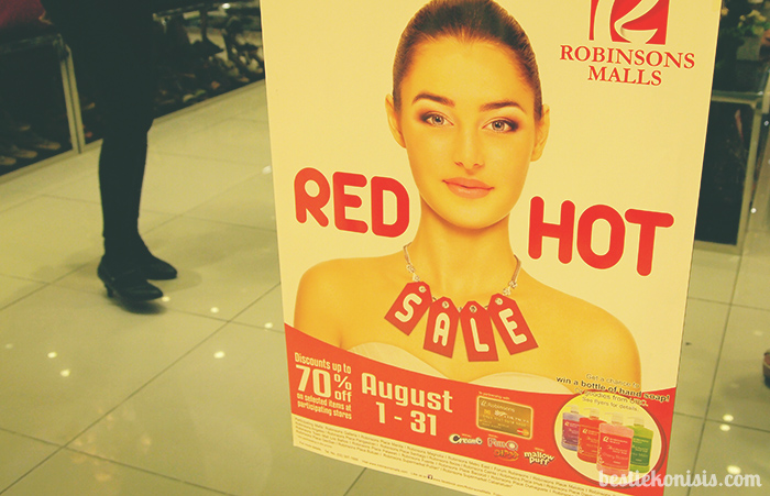 robinsons red hot sale 2014 poster