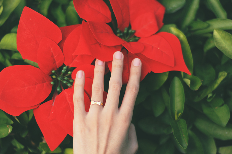 4bestiekonisis-gold bow ring