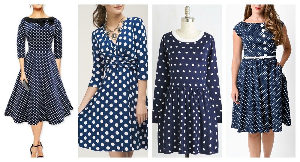 polka dot dresses online
